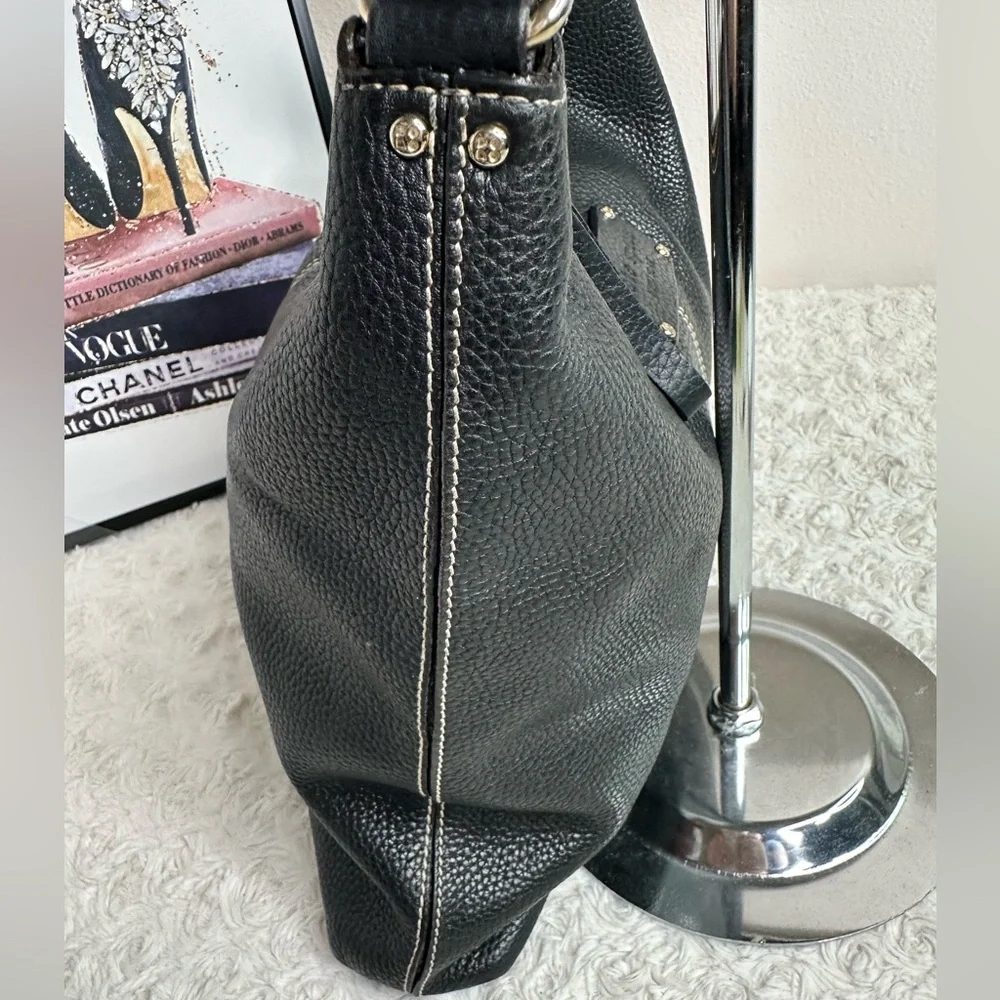 Kate Spade Pebbled Leather Black Shoulder Bag